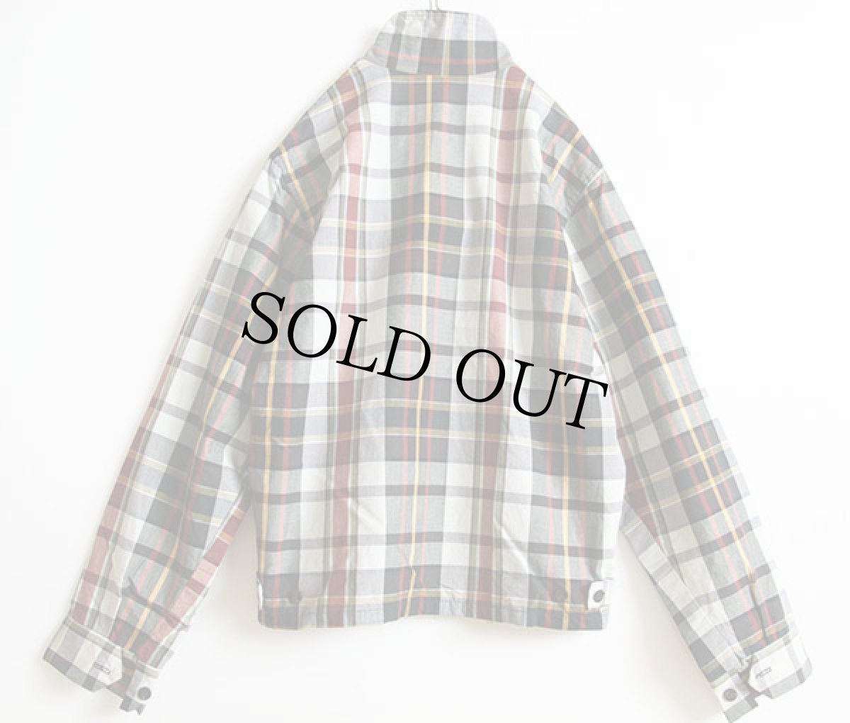 画像2: 60s Pickwick マドラスチェック コットンジャケット 20 (2)