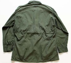 画像2: 60s 米軍 U.S.ARMY ジャングルファティーグジャケット 3rd ノンリップ S-S (2)
