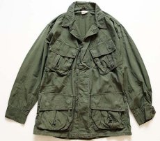 画像1: 60s 米軍 U.S.ARMY ジャングルファティーグジャケット 3rd ノンリップ S-S (1)