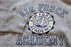 画像3: 80s USA製 ARTEX AIR FORCE ACADEMY スウェットパーカー 杢グレー L★USAFA U.S.AIR FORCE USAF (3)