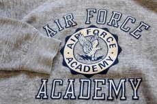 画像3: 80s USA製 ARTEX AIR FORCE ACADEMY スウェットパーカー 杢グレー L★USAFA (3)