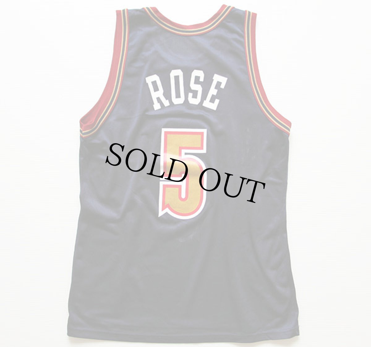 画像2: 90s USA製 Championチャンピオン NBA NUGGETS 5 ユニフォーム 紺 40 (2)