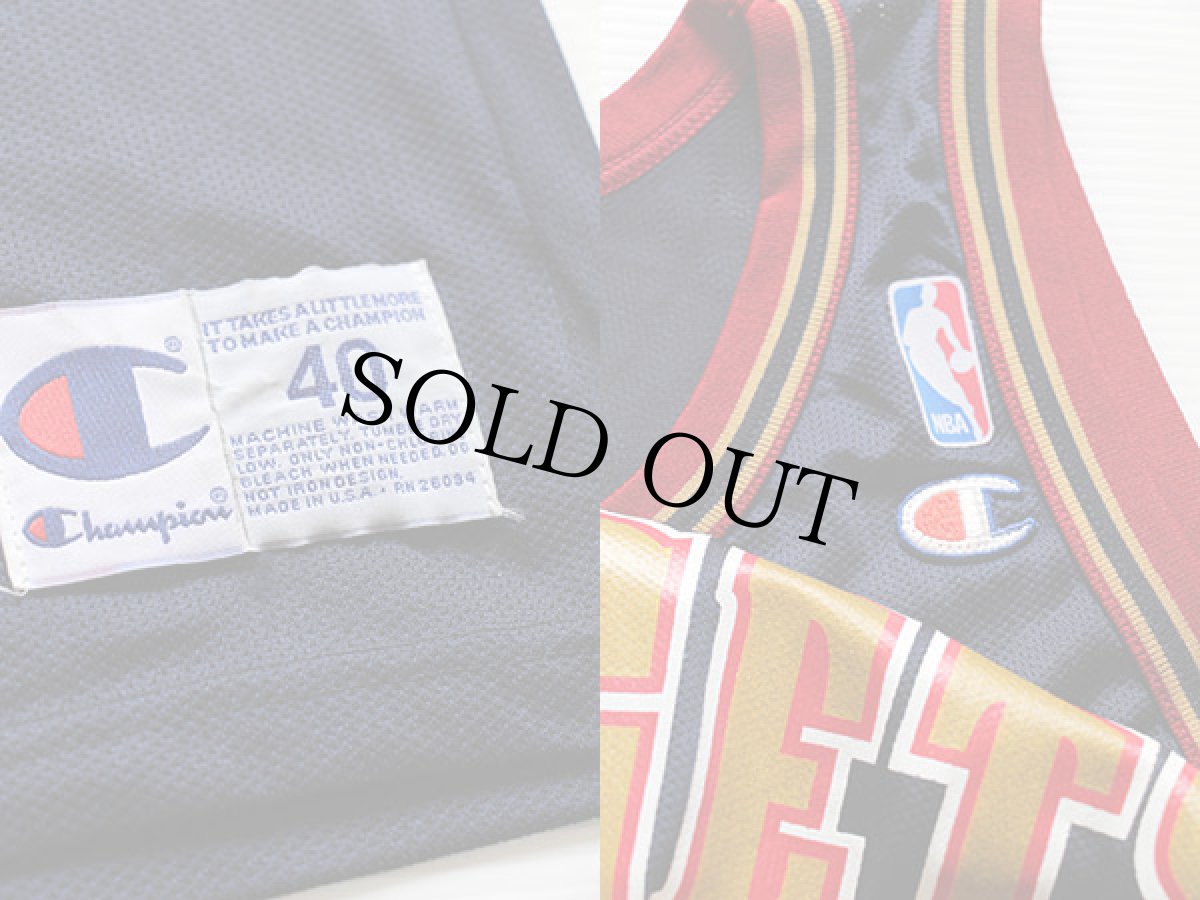 画像3: 90s USA製 Championチャンピオン NBA NUGGETS 5 ユニフォーム 紺 40 (3)