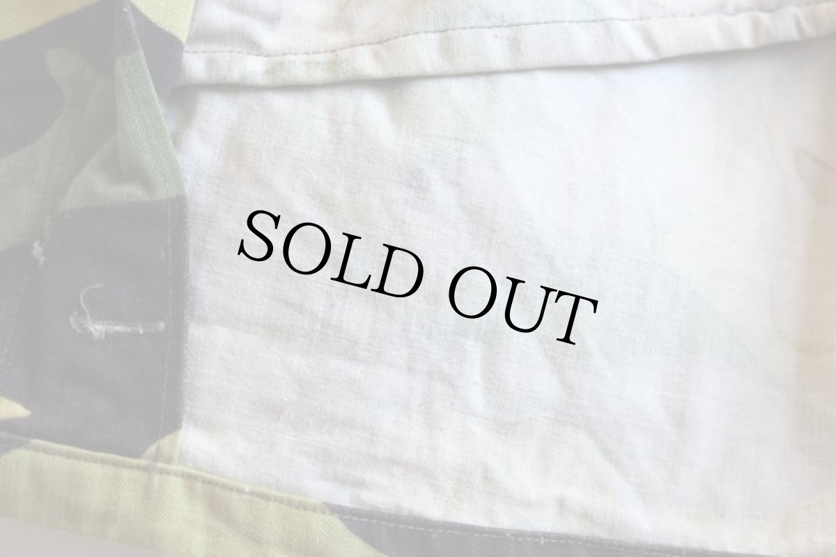 画像4: 60s チェコスロバキア軍 サラマンダーカモ コットン ステンカラーコート (4)