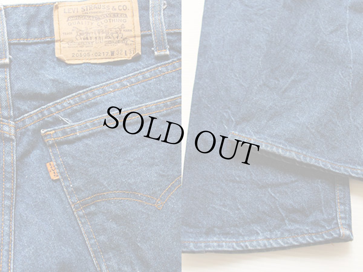 画像3: 90s USA製 Levi'sリーバイス 505 デニムパンツ w32 L31 (3)