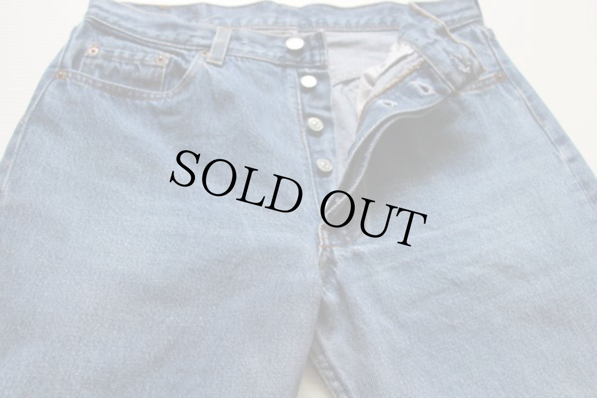 画像2: 80s USA製 Levi'sリーバイス 501 デニムパンツ w34 L32 (2)