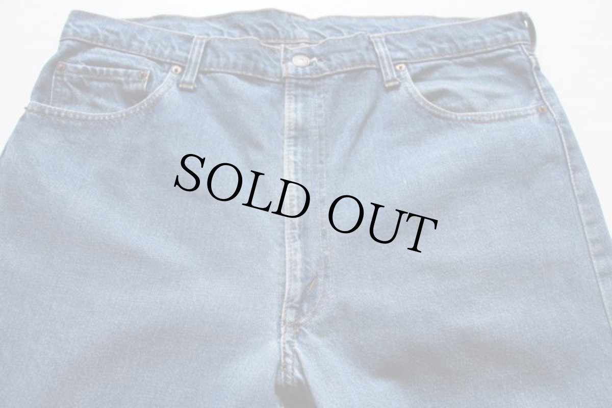 画像2: 80s USA製 Levi'sリーバイス 505 黒カン デニムパンツ w40 (2)