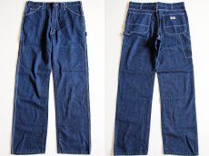 画像1: 90s USA製 Dickiesディッキーズ デニム ペインターパンツ 36×34 (1)