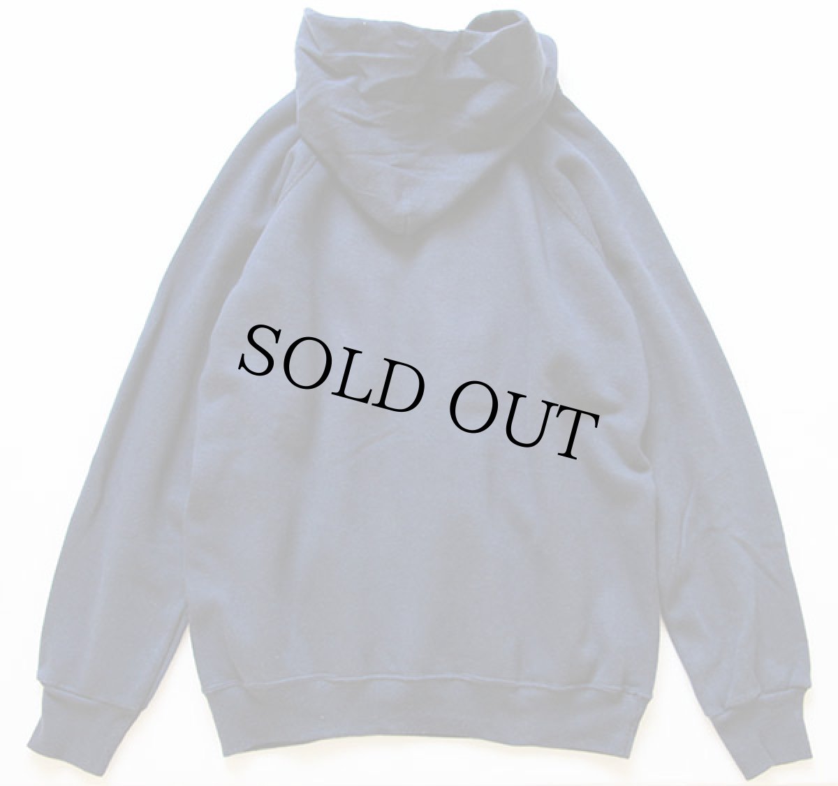 画像2: 80s USA製 Championチャンピオン HASTINGS 三段中抜き スウェットパーカー 紺 L (2)