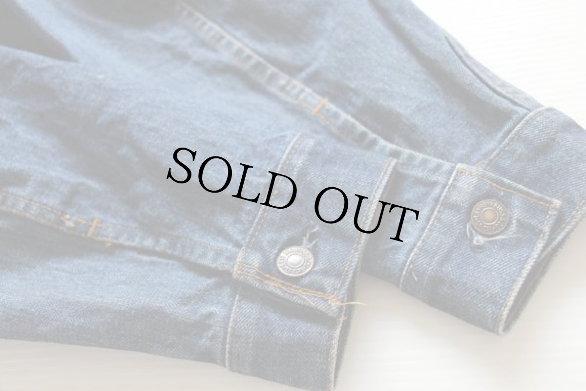 画像6: 70s USA製 Levi'sリーバイス 71205 デニムジャケット 42L★ロング (6)