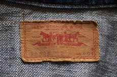 画像4: 70s USA製 Levi'sリーバイス 70505 デニムジャケット 40 (4)