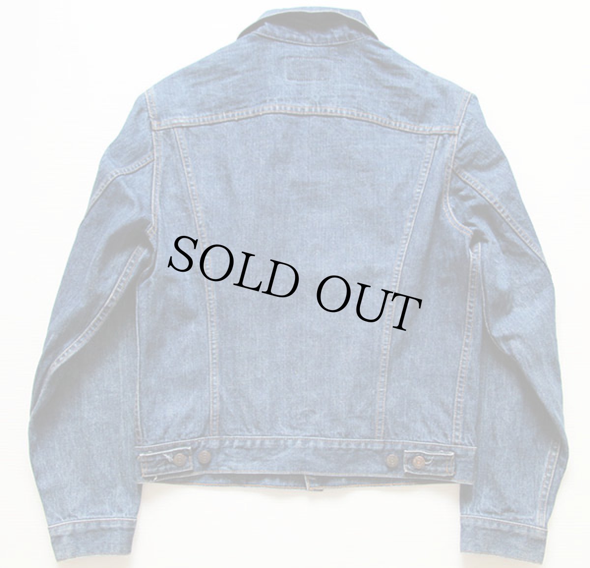 画像2: 70s USA製 Levi'sリーバイス 71205 デニムジャケット 42L★ロング (2)