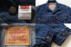 画像3: 90s USA製 Levi'sリーバイス 70506 デニムジャケット 4ポケット 42 (3)