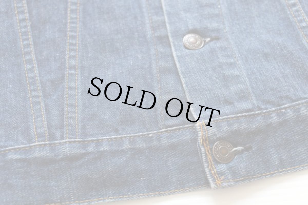 画像5: 70s USA製 Levi'sリーバイス 71205 デニムジャケット 42L★ロング (5)