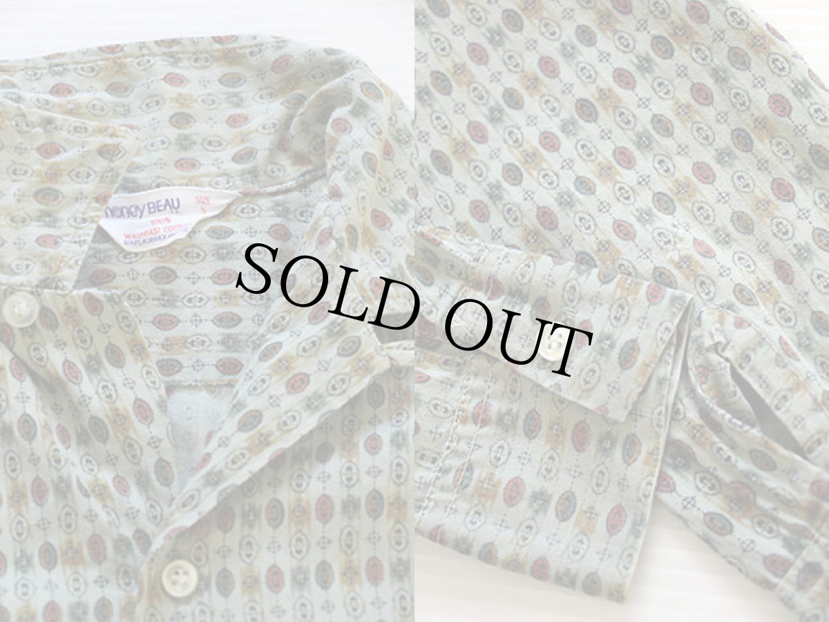 画像3: 60s honey BEAU SEARS 総柄 コットンシャツ キッズ 5 (3)