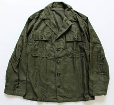 画像1: デッドストック★50s 米軍 U.S.ARMY ユーティリティシャツ S (1)