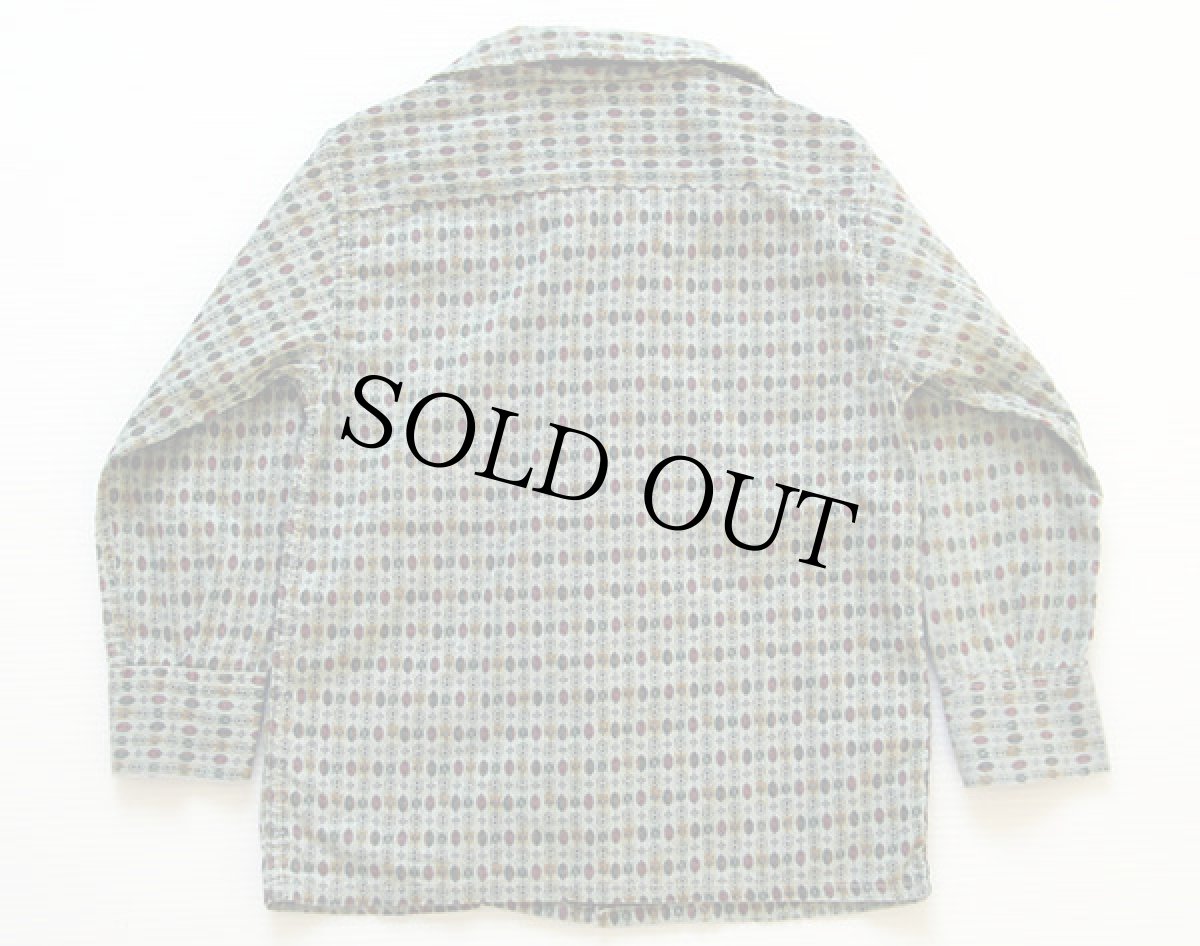 画像2: 60s honey BEAU SEARS 総柄 コットンシャツ キッズ 5 (2)