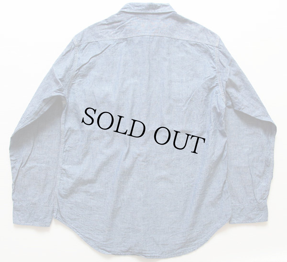 画像2: 70s JCPenney BIGMACビッグマック シャンブレーシャツ L (2)