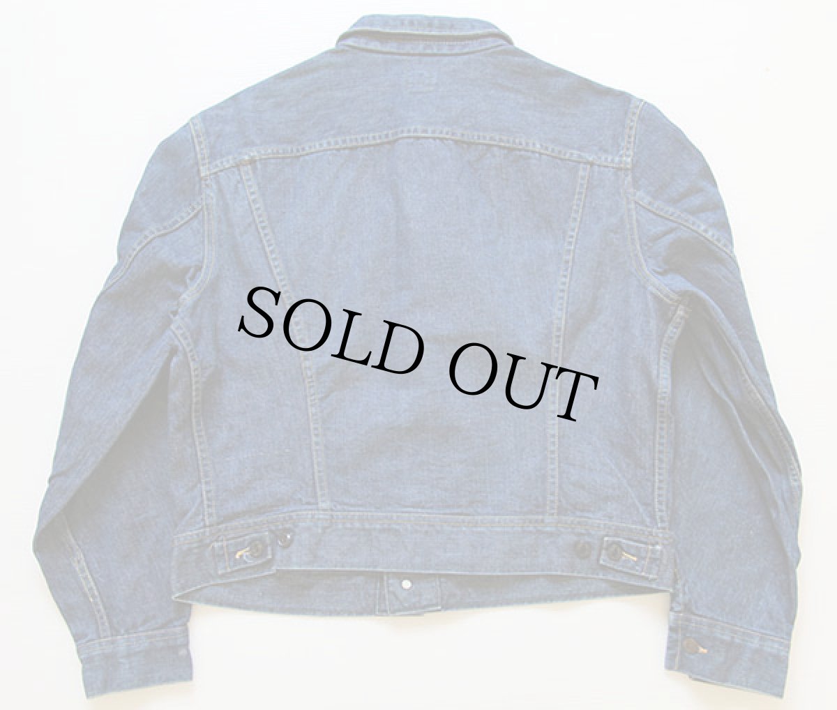 画像2: 60s USA製 Leeリー 101-J デニムジャケット 44R (2)