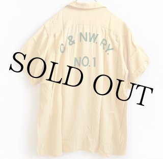 ♦️60年代Air FloヴィンテージボーリングシャツMサイズ♦️ 50s Air