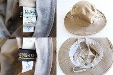 画像3: 90s USA製 L.L.Bean ULTIMATE HAT GORE-TEXゴアテックス ハット カーキ XL (3)