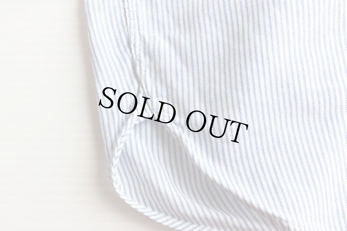 画像5: 50s USA製 ARROW マチ付き ストライプ オックスフォード コットンシャツ (5)