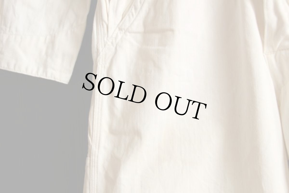 画像8: 50s COWDEN HBT ヘリンボーンツイル オールインワン 生成り 36★つなぎ B (8)