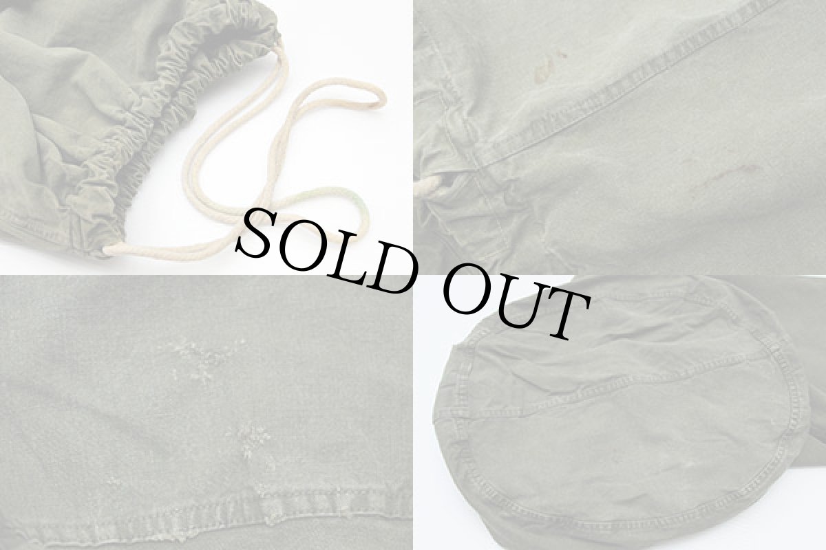 画像3: 40s 米軍 U.S.ARMY コットン バラックバッグ★ランドリーバッグ (3)