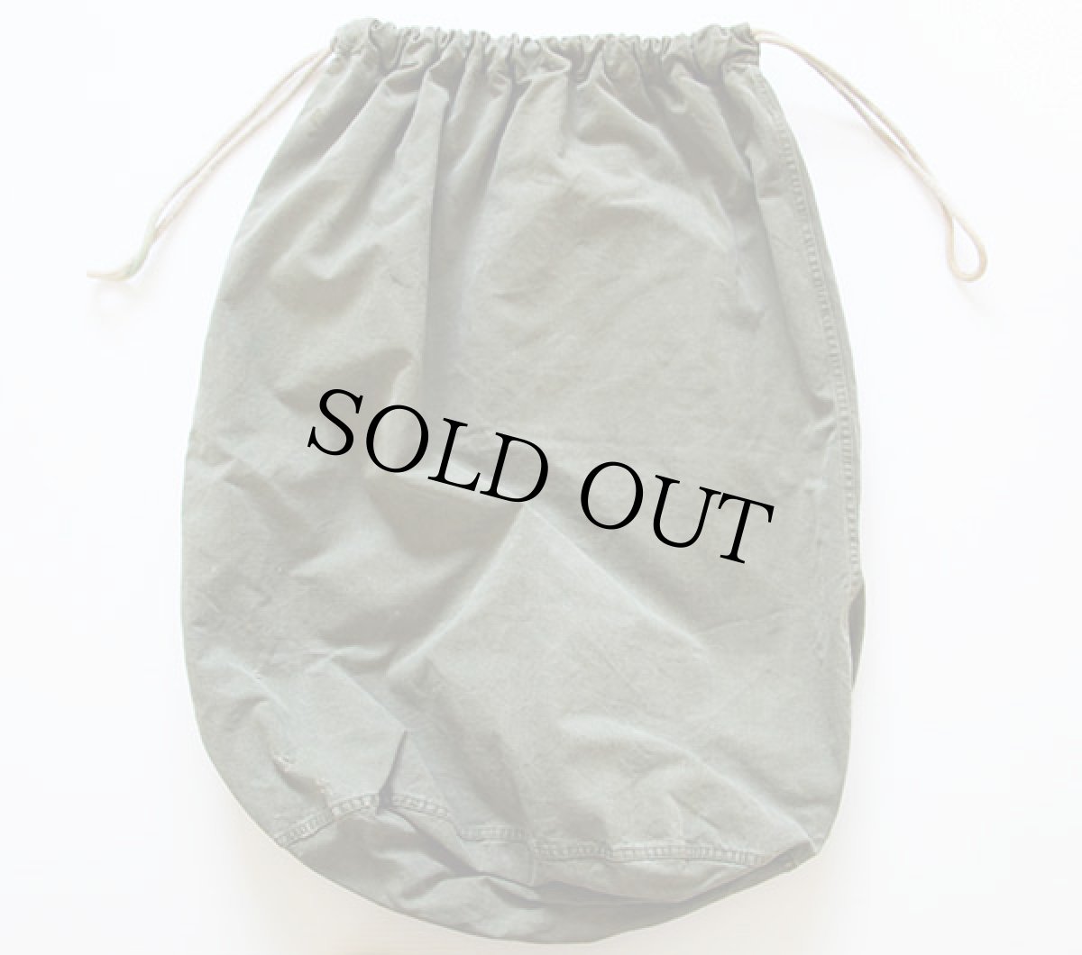 画像2: 40s 米軍 U.S.ARMY コットン バラックバッグ★ランドリーバッグ (2)