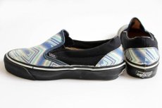 画像3: 90s USA製 VANSバンズ 総柄 スリッポン 6.5★スニーカー (3)