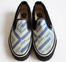 画像3: 90s USA製 VANSバンズ 総柄 スリッポン 6.5 (3)