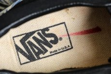 画像5: 90s USA製 VANSバンズ 総柄 スリッポン 6.5★スニーカー (5)