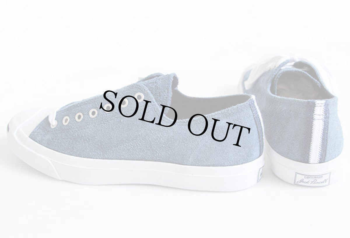 画像2: 未使用★CONVERSEコンバース ジャックパーセル スエードレザー 紺 10 (2)