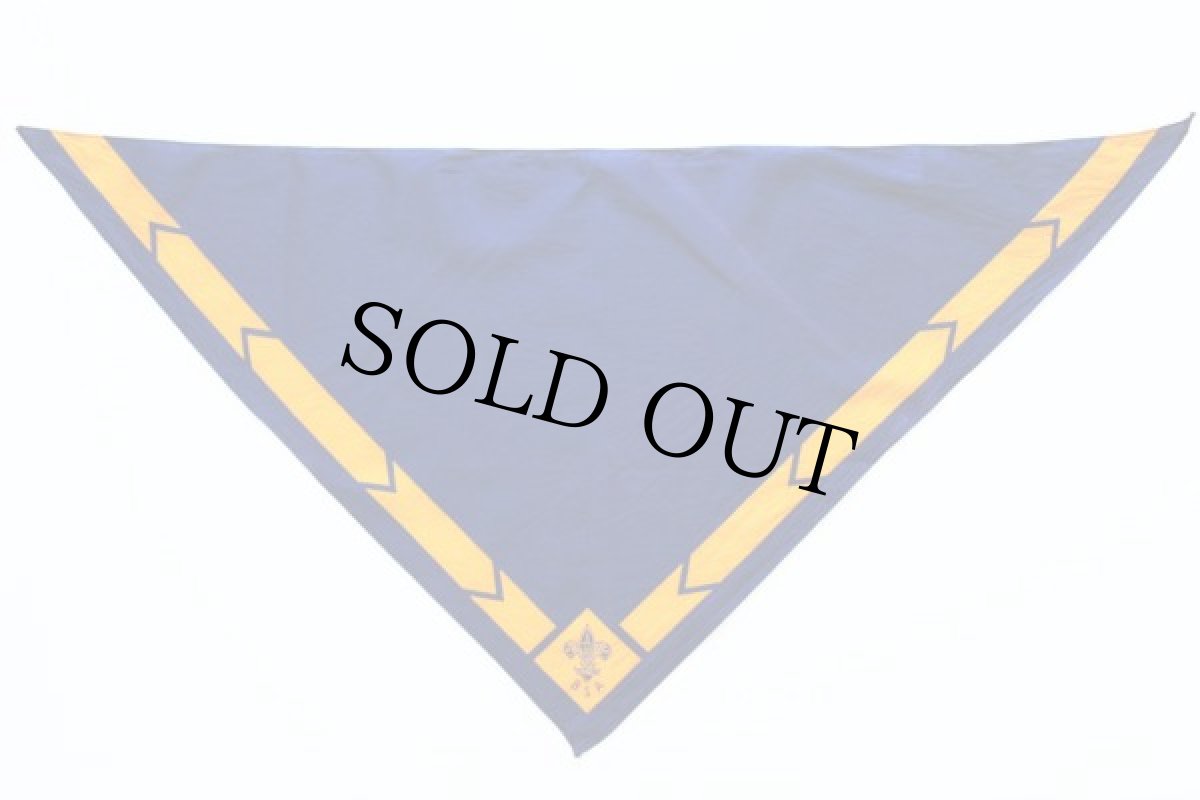 画像2: ビンテージ BSA ボーイスカウト ネッカチーフ 紺 (2)