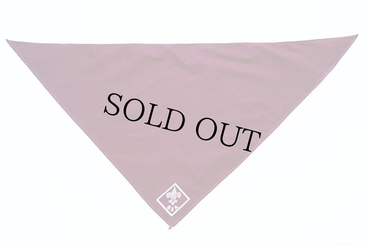 画像2: ビンテージ BSA ボーイスカウト ネッカチーフ 紫 (2)