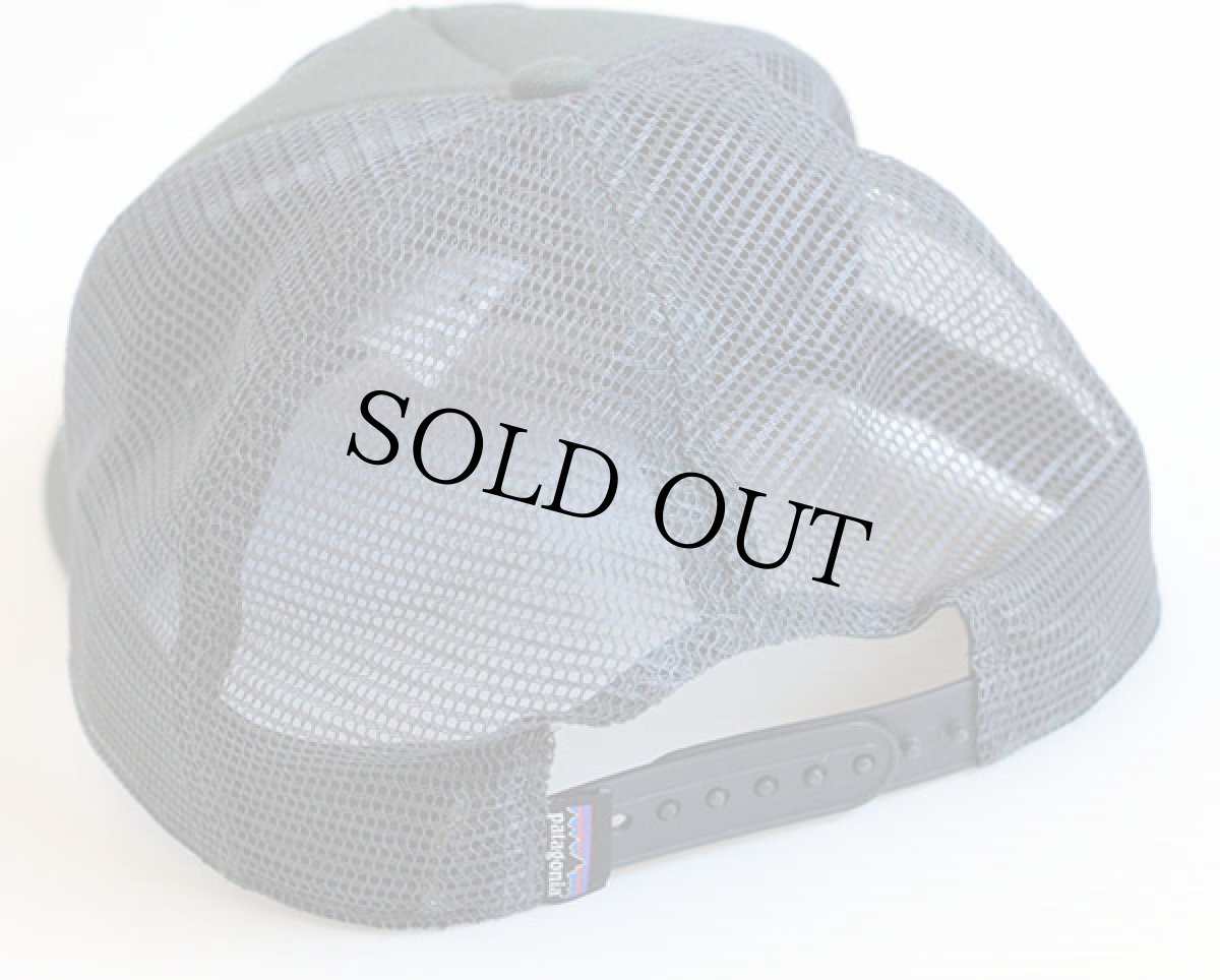 画像2: patagoniaパタゴニア パッチ付き オーガニックコットン メッシュキャップ オリーブ×グレー (2)