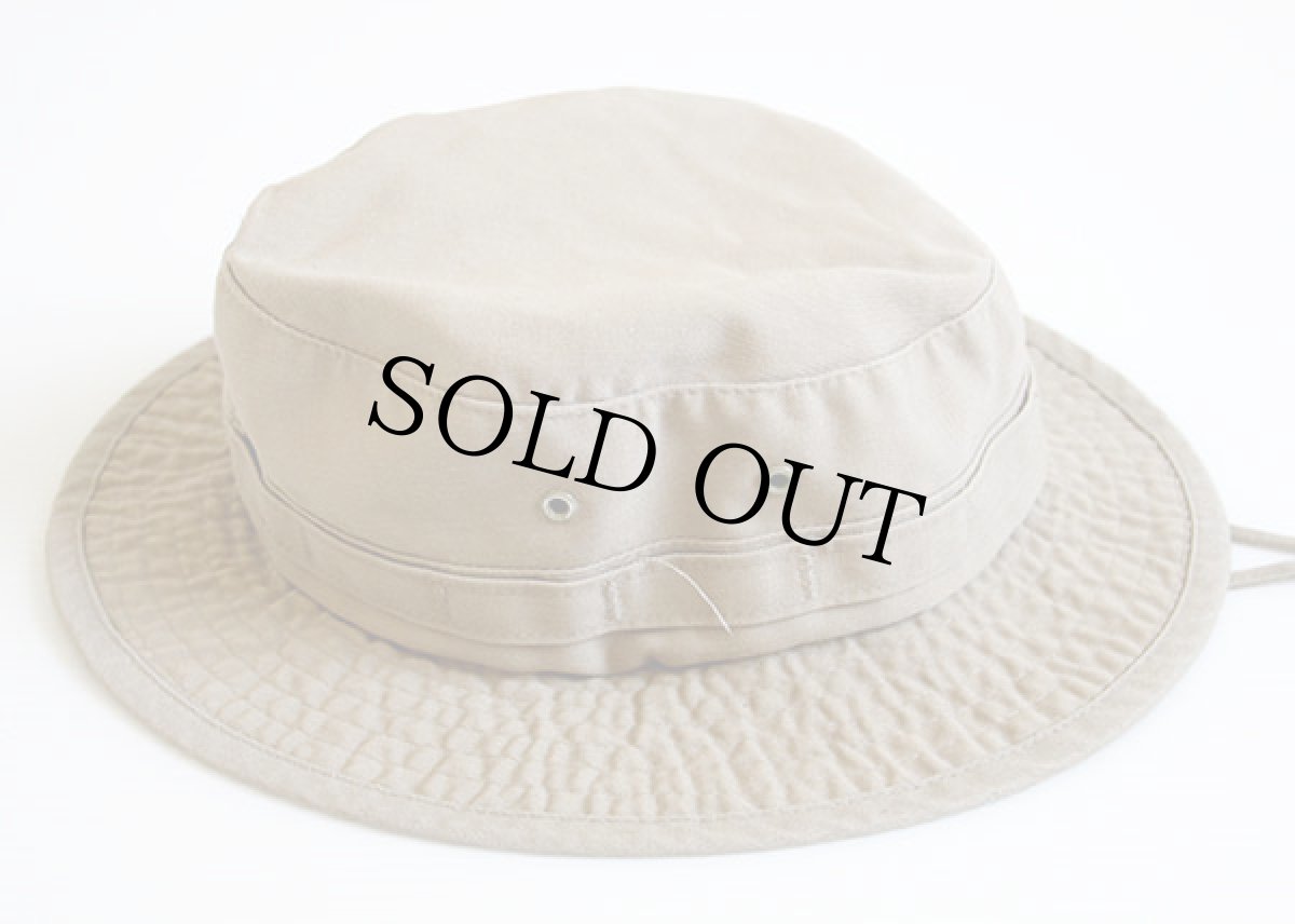 画像2: 90s USA製 Columbiaコロンビア ブーニーハット カーキ L (2)