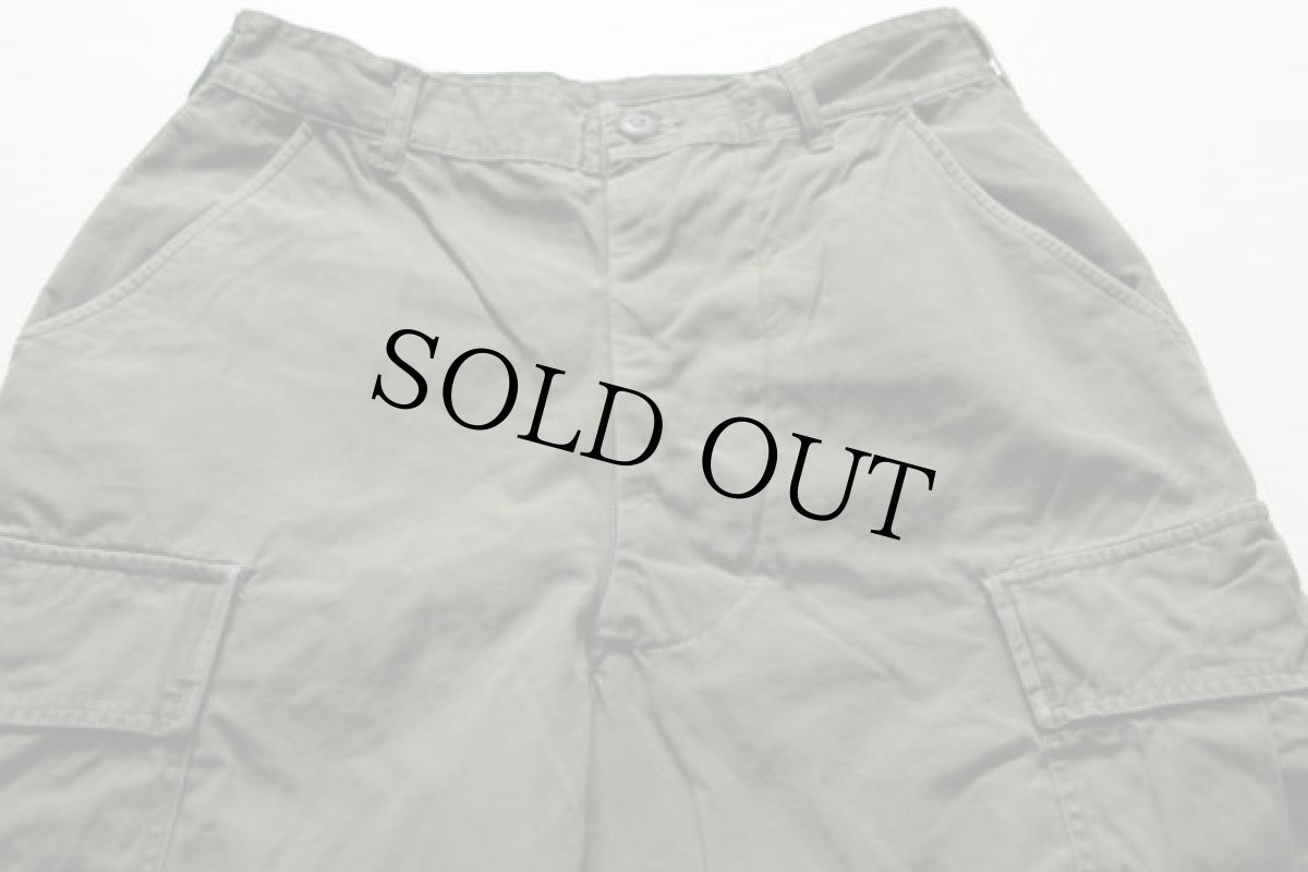 画像3: 60s 米軍 U.S.ARMY ジャングルファティーグパンツ 3rd ノンリップ S-L (3)