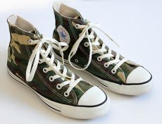 画像1: 90s USA製 CONVERSEコンバース ALL STARオールスター HI カモ柄 5.5 (1)