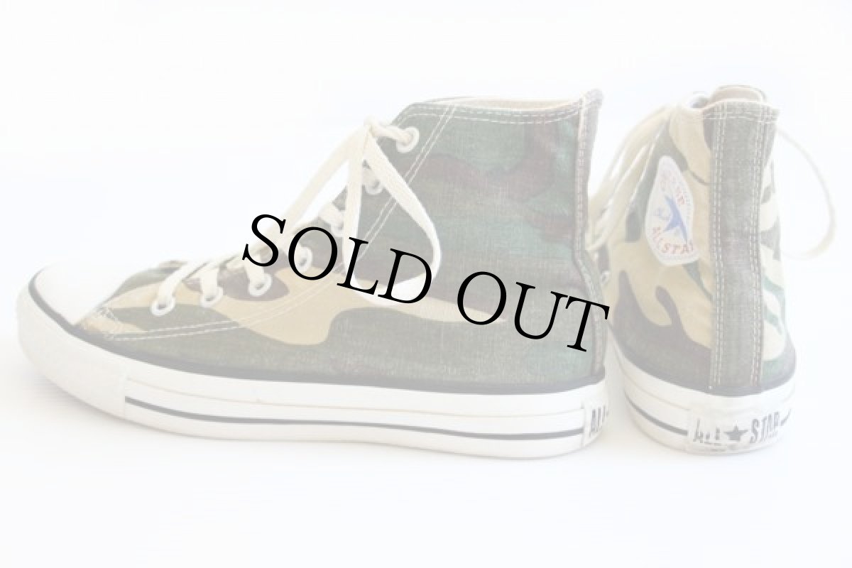 画像2: 90s USA製 CONVERSEコンバース ALL STARオールスター HI カモ柄 5.5 (2)