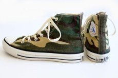 画像2: 90s USA製 CONVERSEコンバース ALL STARオールスター HI カモ柄 5.5 (2)