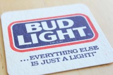 画像2: デッドストック★ビンテージ BUD LIGHTバドライト コースター 13枚セット★Budweiserバドワイザー  (2)