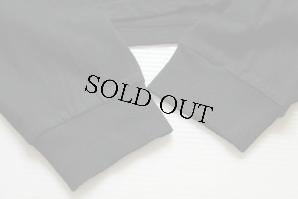 画像6: USA製 patagoniaパタゴニア オーガニックコットン 長袖Tシャツ 黒 M (6)