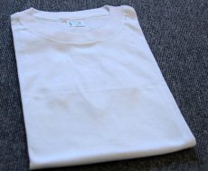 画像1: デッドストック★70s Penneys TOWNCRAFT 無地 Tシャツ 白 42 (1)