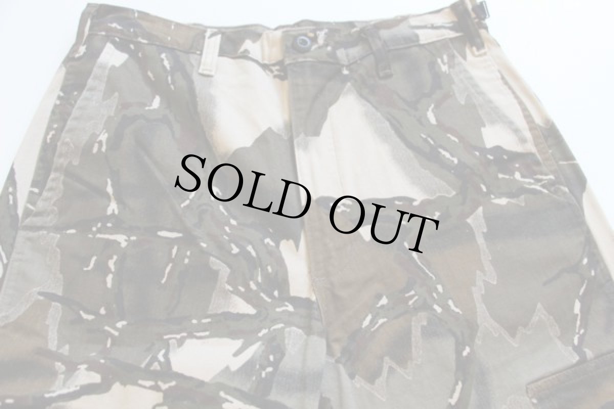 画像2: 90s USA製 PREDATOR CAMOUFLAGE プレデターカモ カーゴパンツ M (2)