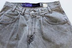 画像2: 90s Levi'sリーバイス silverTabシルバータブ BAGGY グレー デニムパンツ w32 L32 (2)