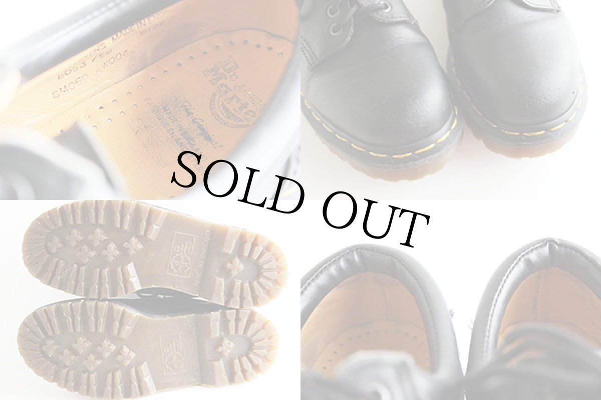 画像3: 英国製 DR.MARTENSドクターマーチン 5ホール レザーシューズ 黒 UK7 (3)