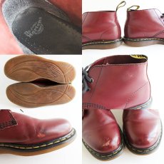 画像3: DR.MARTENSドクターマーチン チャッカブーツ チェリーレッド UK8 (3)