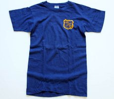 画像2: 70s USA製 Championチャンピオン CHERRY CREEK Tシャツ 青 キッズ L (2)