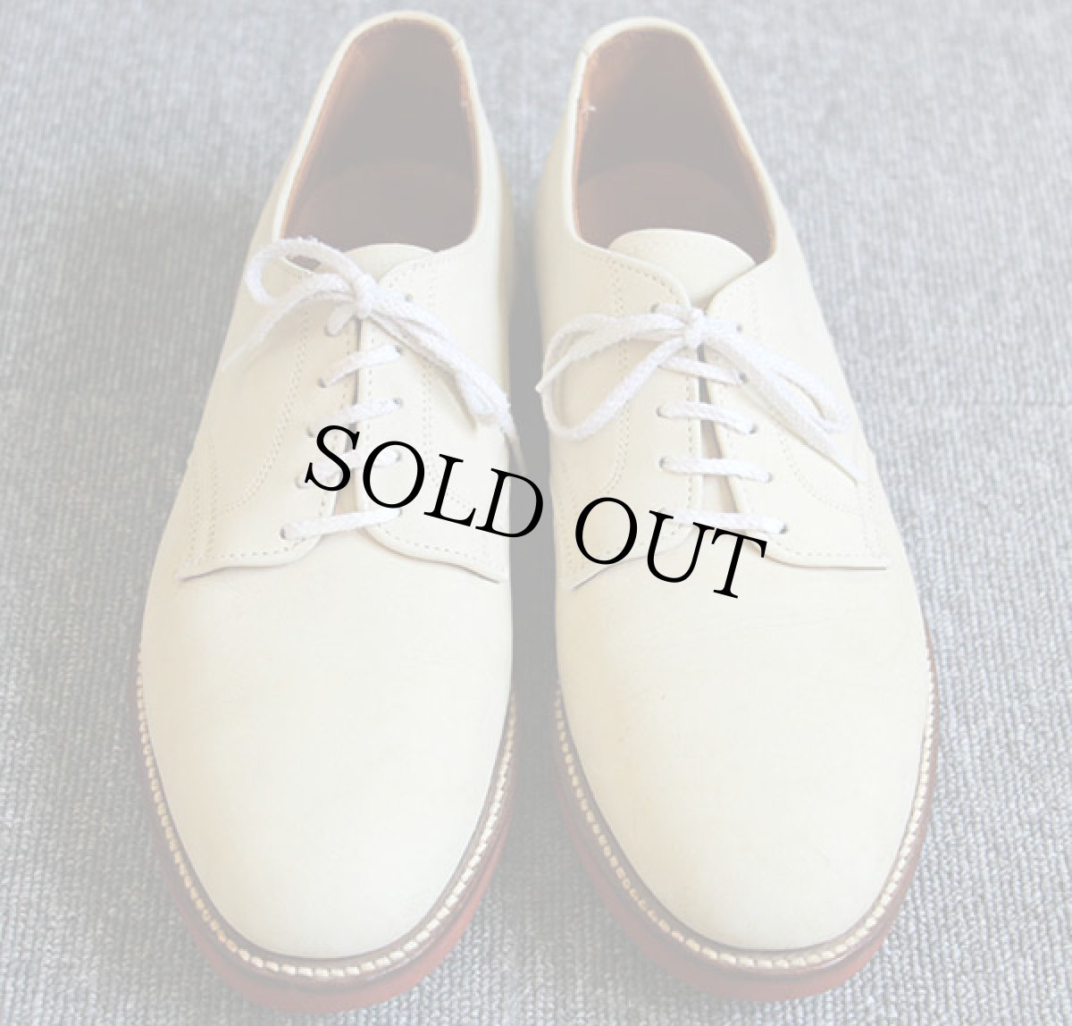 画像3: Mark Shale ホワイトバックス レザーシューズ 9.5★革靴 (3)